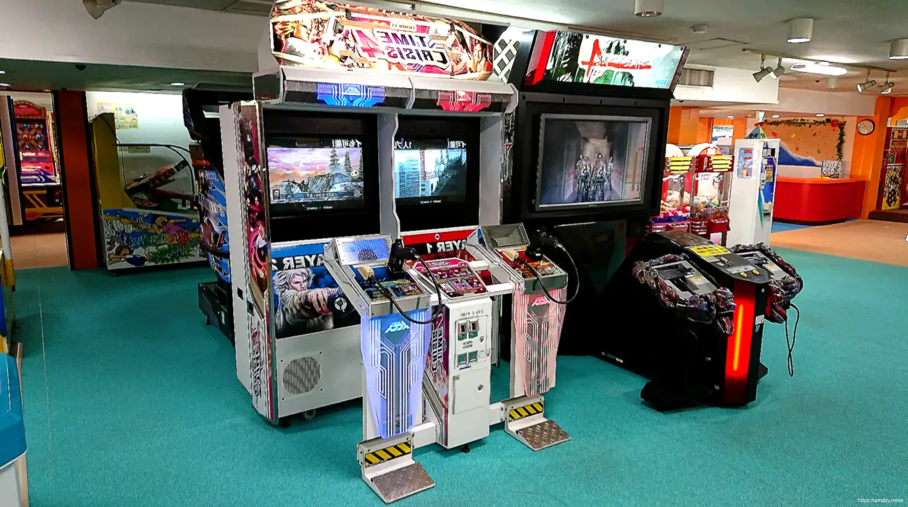 シューティングゲームコーナー